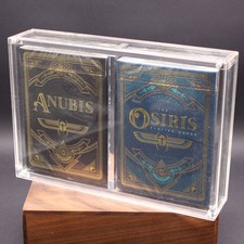 Anubis & Osiris V1 Playing Cards by Steve Minty - Pair in Acrylic Case picture