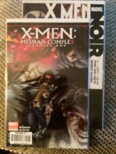 X-Men Messiah Complex #1 2nd Print Variant 2007,X-men Noir #1 VG picture