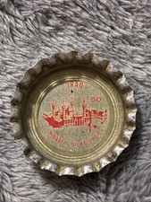 Vintage Iraq Minarets of Kazemain Graphic Coke Soda Bottle Cap World & SC Tax picture