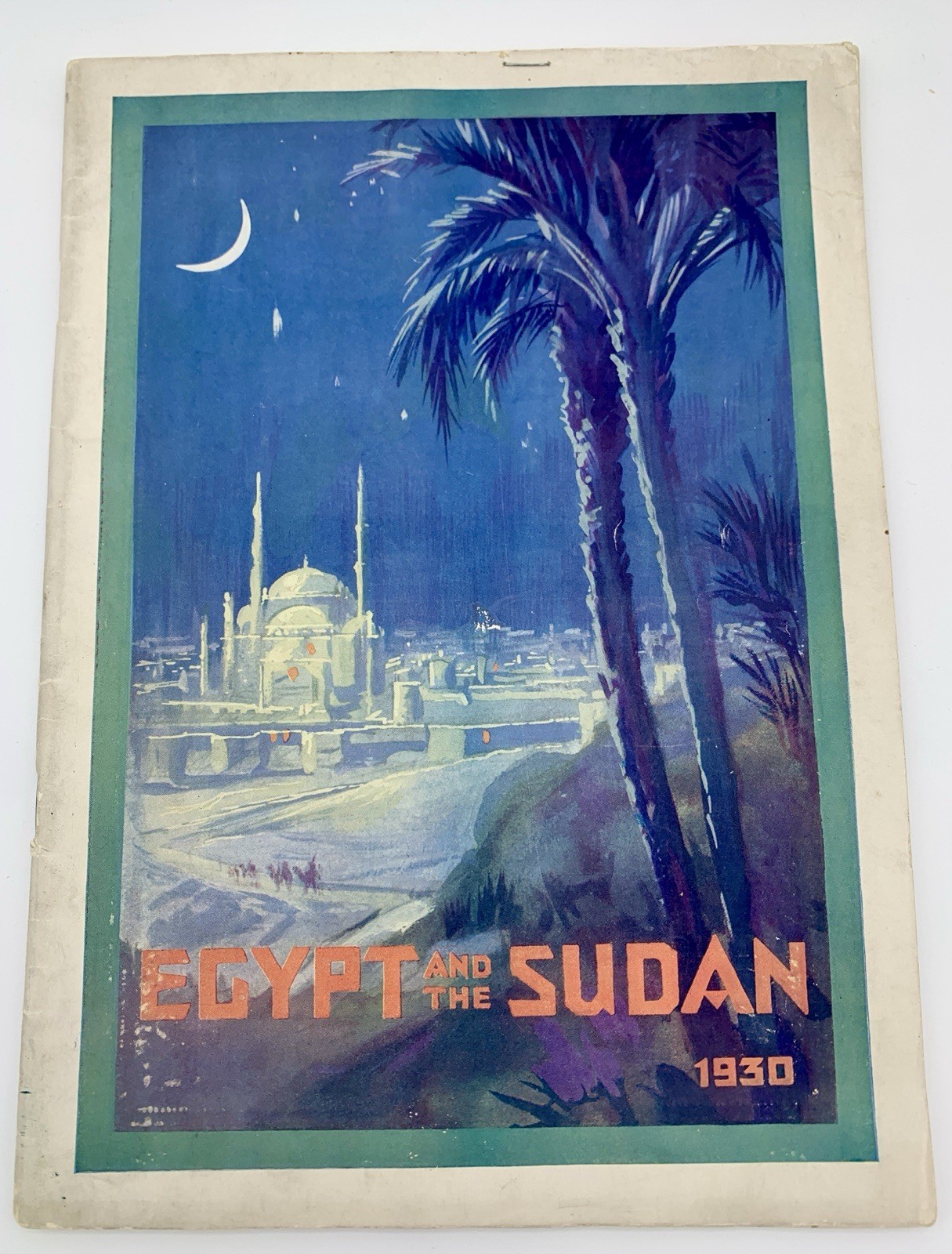 Egypt & Sudan 1930 Tourist Magazine TDAE Egypt Travel Association Vintage Egypt & Sudan 1930 Tourist Magazine TDAE Egypt Travel Association Vintage
