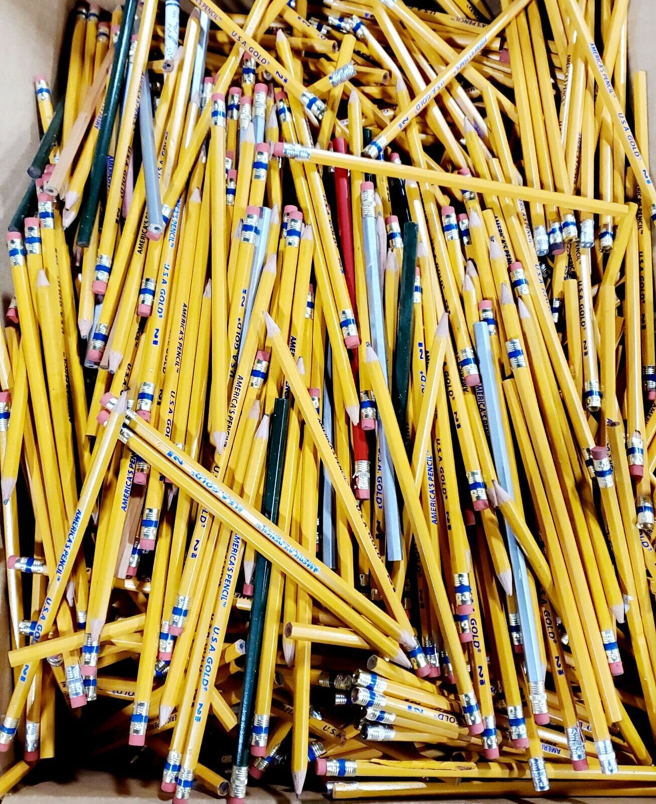 Lot of 576 Pencils - Factory Seconds. No. 2 Pencils