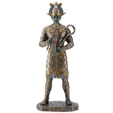 Veronese Design Osiris Ancient Egyptian God of The Dead Bronze Finished Statue picture