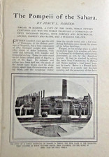 1902 Timgad Algeria Roman Market Triumphal Archway Arch of Trajan Roman Theater picture