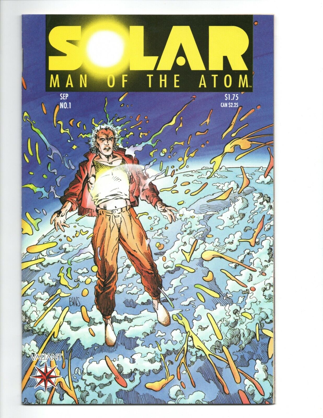 SOLAR MAN OF THE ATOM #1 NM 1991 Valiant Comics Barry Smith 1st Appearance