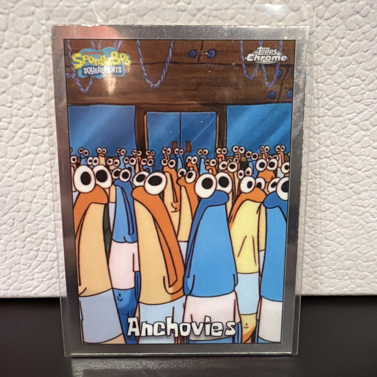 Anchovies 2025 Topps Chrome SpongeBob SquarePants 25th Anniversary #105 Anchovies 2025 Topps Chrome SpongeBob SquarePants 25th Anniversary #105