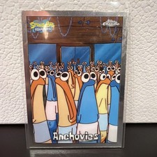 Anchovies 2025 Topps Chrome SpongeBob SquarePants 25th Anniversary #105 picture